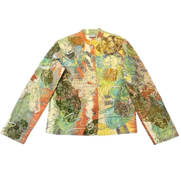 Chico’s Multi-Media Lightweight Shacket Size 0 - Picture 1 of 14